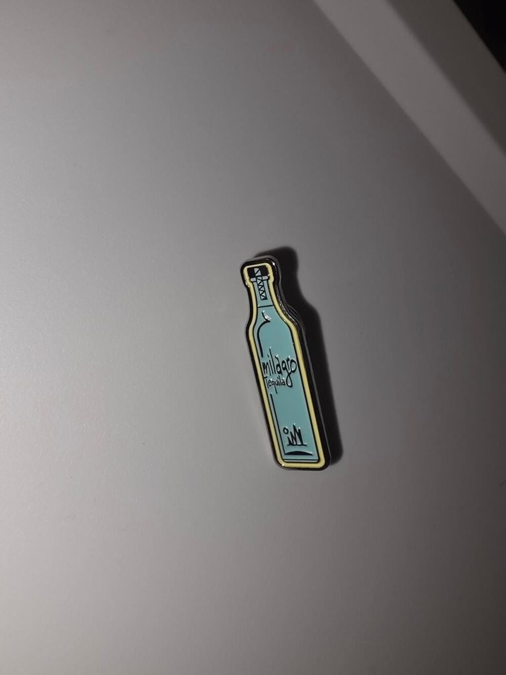 Milagro Tequila Bottle Enamel Pin